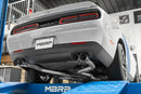 MBRP 15-16 Dodge Challenger RT 5.7L Aluminized Steel 3in Dual Rear Cat-back Quad Tips - Street-1