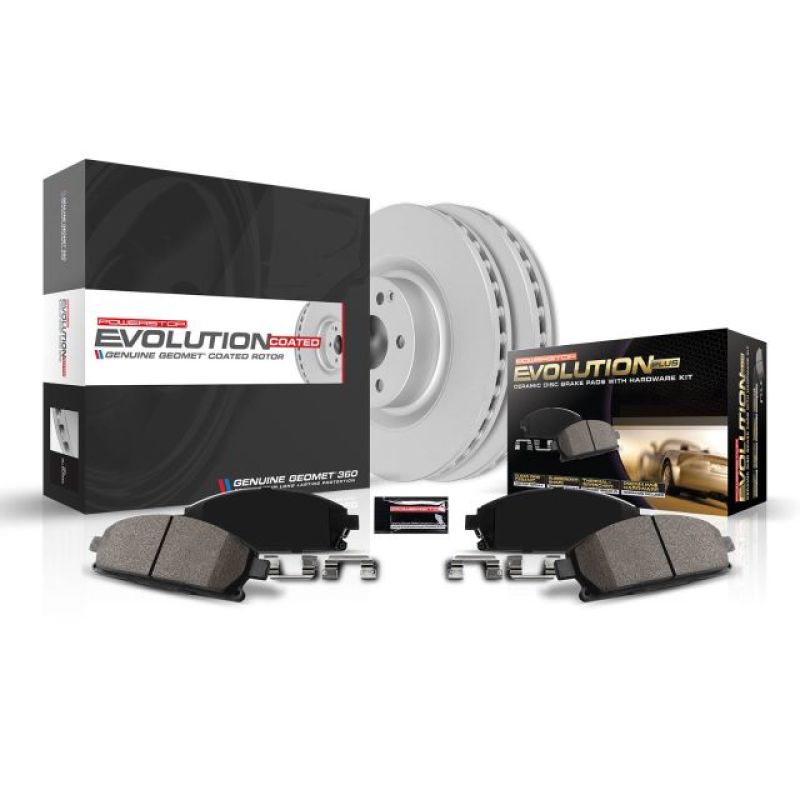 Power Stop 10-12 Lexus HS250h Rear Z17 Evolution Geomet Coated Brake Kit - 0