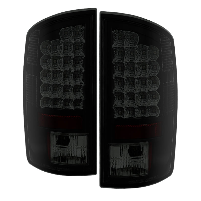 Spyder Dodge Ram 02-06 1500/Ram 2500/3500 03-06 LED Tail Light Black Smoke ALT-YD-DRAM02-LED-BSM - 0