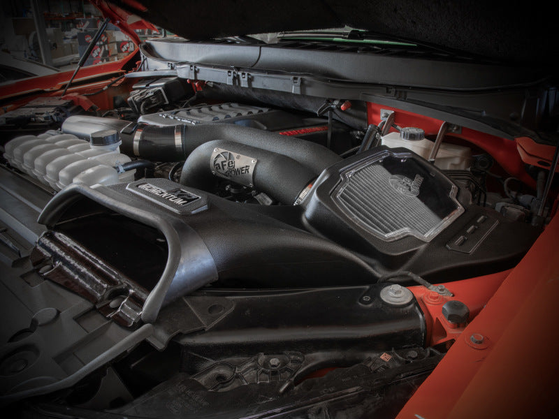 aFe 21-22 Ford F-150 Raptor V6-3.5L(tt) Momentum XP Cold Air Intake System Blk w/ Pro Dry S Filter - 0