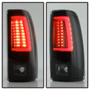Spyder 03-06  Chevy Silverado (Does Not Fit Stepside) Version 2 LED Tail Lights - Black Smoke-14