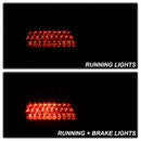 xTune Mercedes Benz W210 E-Class 96-02 LED Tail Lights Red Smoke ALT-CL-MBW210-LED-RSM-9