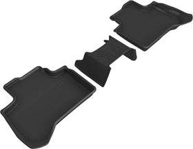 3D MAXpider 2018-2020 BMW X3 (G01)/X4 (G02) Kagu 2nd Row Floormats - Black - 0