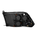 AlphaRex 09-18 Dodge Ram 2500 LUXX LED Proj Headlights Plank Style Chrm w/Activ Light/Seq Signal/DRL-5