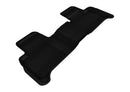 3D MAXpider 2012-2018 Mercedes-Benz GLE-Class/GLS-Class/ML-Class Kagu 2nd Row Floormats - Black-1