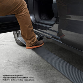 Go Rhino 2022 Chevrolet Silverado 1500 Std Cab 2dr E-BOARD E1 Electric Running Board Kit - Tex. Blk - 0
