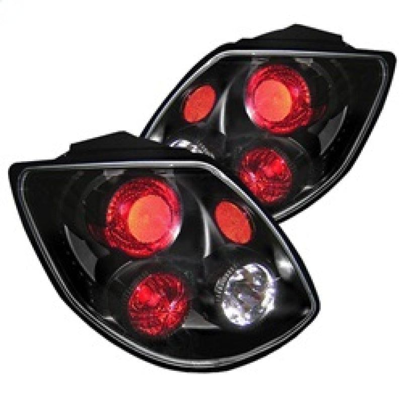 Spyder Toyota Matrix 03-05 Euro Style Tail Lights Black ALT-YD-TMA03-BK - 0