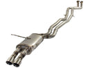 aFe MACH Force XP Exhaust Catback 409 SS 01-05 BMW 325i/ci & 330i/ci (E46) L6 2.5L/3.0L-1