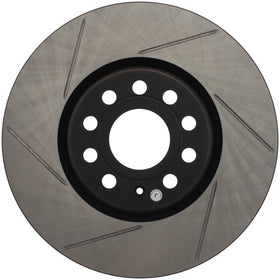 StopTech Power Slot 06-10 Audi A3 / 08-10 TT / 06-09 VW GTI Mlk V/Passat Right Front Slotted Rotor - 0