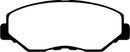 EBC 13-15 Acura ILX 1.5 Hybrid Greenstuff Front Brake Pads-3