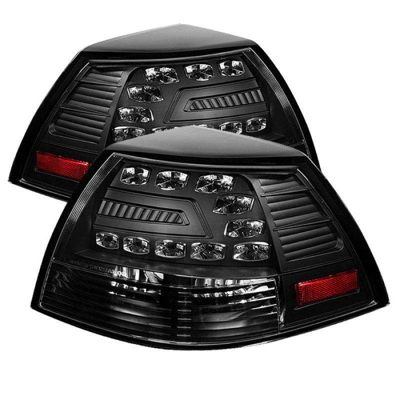 Spyder Pontiac G8 08-09 LED Tail Lights Blk ALT-YD-PG808-LED-BK - 0