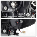 xTune Toyota Tacoma 16-18 DRL Light Bar Projector Headlights - Black PRO-JH-TTA16-LBDRL-BK-14