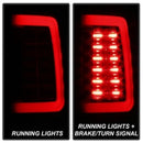 Spyder 13-14 Dodge Ram 1500 Light Bar LED Tail Lights - Black Smoke ALT-YD-DRAM13V2-LED-BSM-2