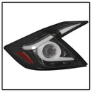 Spyder 16-19 Honda Civic 4 Door Light Bar LED Tail Lights - Black - ALT-YD-HC164D-LB-BK-8