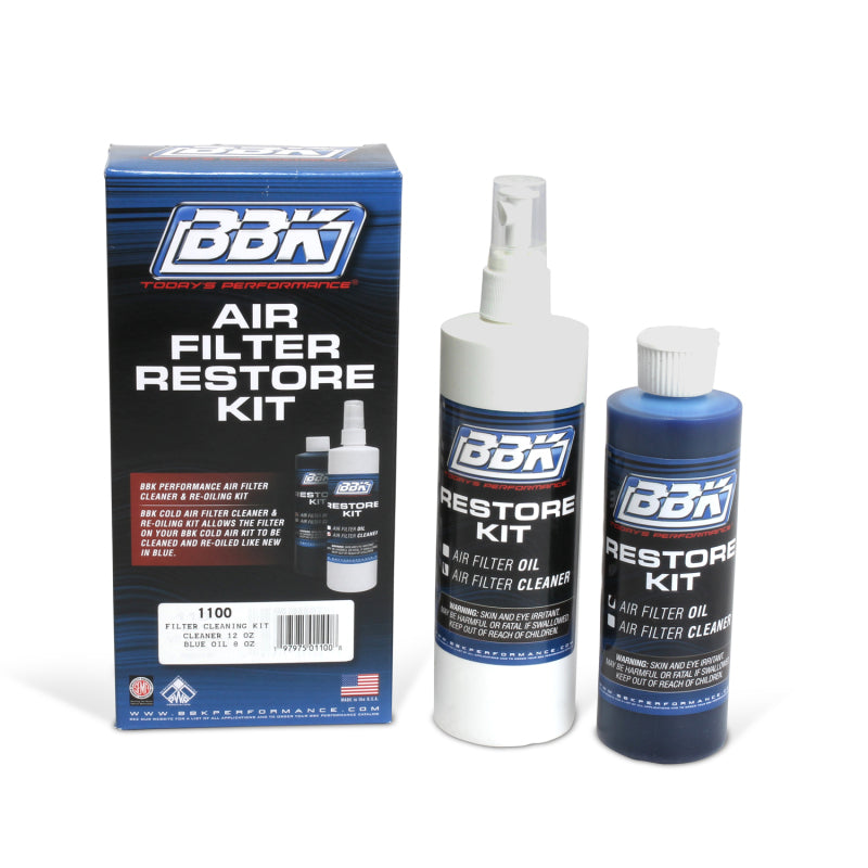 BBK BBK Cold Air Filter Restore Cleaner And Re-Oil Kit - 0