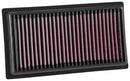 K&N 2017 Subaru BRZ H4-2.0L F/I Replacement Drop In Air Filter-1