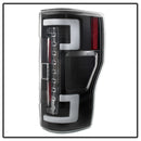 Spyder 17-18 Ford F250 (w/Blind Spot Sens./LED Model Only) LED Tail Lights-Blk ALT-YD-FS17BS-LED-BK-8