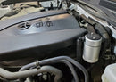 J&L 16-23 Toyota Tacoma 3.5L Driver Side Oil Separator 3.0 - Clear Anodized-2