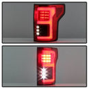 Spyder 15-18 Ford F-150 LED Tail Lights (w/Blind Spot) - Red Clear (ALT-YD-FF15015BS-LBLED-RC)-15