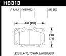 Hawk LTS Street Brake Pads-3