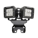 Go Rhino 18-20 Jeep Wrangler JL/JLU Light Mount - One or Two 3in Cubes-8