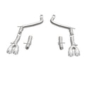 MagnaFlow Axle-Back, SS, 2.5in, Quad Split Rear 3.5in Tip 2015 Dodge Challenger 3.6L V6-37