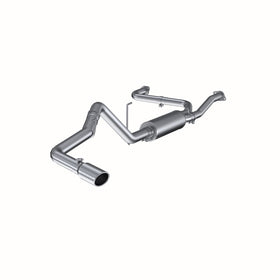 MBRP 05-11 Nissan Frontier 4.0L V6 Single Side Aluminum Cat Back Exhaust - 0