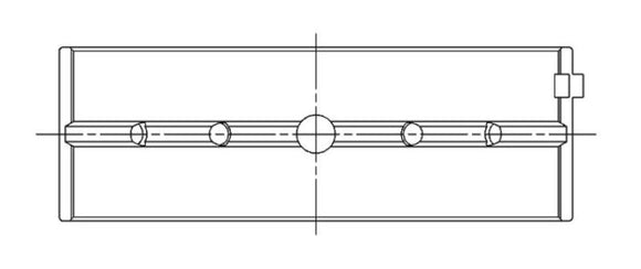 ACL Nissan VG30DETT 3.0L-V6 0.25 Oversized High Performance Main Bearing Set