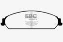 EBC 13-14 Chrysler 200 3.6 Redstuff Front Brake Pads-6