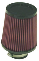 K&N Filter Universal Rubber Filter 2 3/4 inch Flange 6 inch Base 5 inch Top 6 1/2 inch Height-5