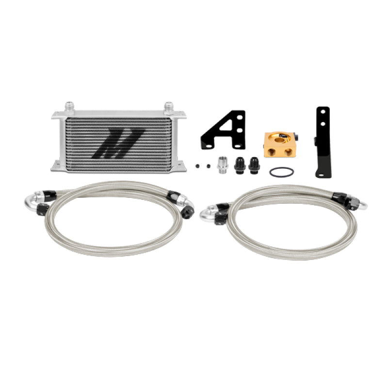 Mishimoto 15 Subaru STI Thermostatic Oil Cooler Kit - Silver - 0