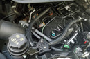 J&L 15-22 Ford Transit 150/250/350 3.5L EcoBoost Passenger Side Oil Separator 3.0 - Black Anodiz-1