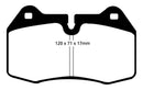 EBC 94-99 BMW M5 3.8 (E34) Yellowstuff Front Brake Pads-6