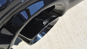 Corsa 2011-2021 Jeep Grand Cherokee Black 2.5in Dual Rear Exit Cat-Back Exhaust - 0