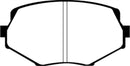 EBC 94-01 Mazda Miata MX5 1.8 Greenstuff Front Brake Pads-4