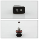 Spyder Acura RSX 05-07 OEM Fog Lights w/Switch Yellow FL-AR06-Y-9