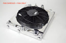 CSF 92-00 Honda Civic All-Aluminum Fan Shroud w/12in SPAL Fan-2