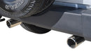 Corsa 2007-2011 Jeep Wrangler 3.8L/12-14 Wrangler 3.6L Polished Sport Axle-Back Exhaust-4