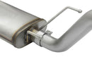 aFe MACH Force XP Cat-Back Stainless Steel Exhaust Syst w/Polished Tip Toyota Tacoma 05-12 L4-2.7L-11