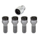 McGard Wheel Lock Bolt Set - 4pk. (Cone Seat) M14X1.25 / 17mm Hex / 27.3mm Shank Length - Black-7