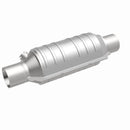 MagnaFlow Univ Cat Conv 2in Inlet/Outlet Ctr/Ctr Round 11in Body L x 5.125in W x 15in Overall L-33