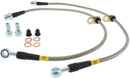 StopTech 00-05 Celica GT & GT-S/05-08 Scion tC Front Stainless Steel Brake Lines-1