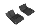 3D MAXpider 2012-2019 BMW 3 Series F30/F34 Kagu 1st Row Floormat - Black-1