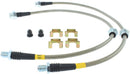 StopTech 89-98 Nissan 240SX (5 Lug w/ 300ZX Upgrade) Front Stainless Steel Brake Lines-1