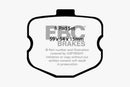 EBC 10-13 Chevrolet Corvette (C6) 6.2 Grand Sport Redstuff Rear Brake Pads-6