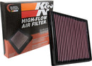 K&N 2015 Jaguar F-Pace V6-3.0L F/I Right Side Replacement Drop In Air Filter-13