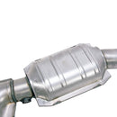 BBK 96-04 Mustang 4.6 GT / Cobra Short Mid X Pipe w Catalytic Converters 2-1/2 For Long Tube Headers-11