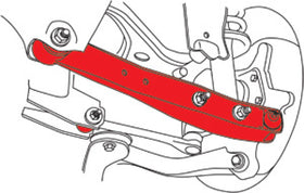 SPC Performance 08-12 Subaru Impreza/ 2022+ BRZ/Toy 86 Rear Camber Arm & Toe Kit (SINGLE ARM-REQ 2) - 0