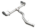 AWE Tuning 19-23 BMW 330i / 21-23 BMW 430i Base G2X Track Edition Axle-Back Exhaust - Chrome Silver-11