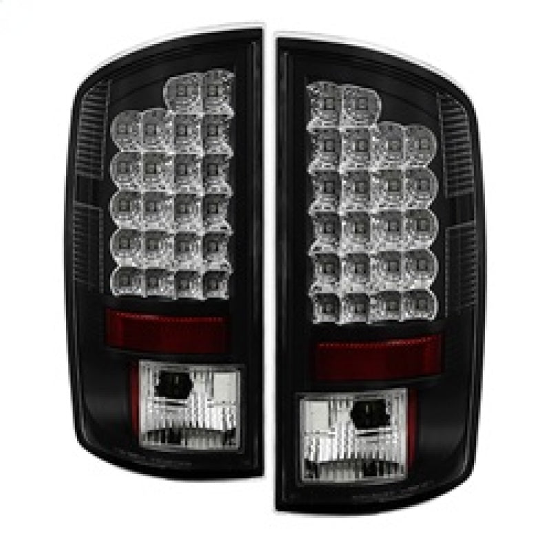 Spyder Dodge Ram 02-06 1500/Ram 2500/3500 03-06 LED Tail Light Black ALT-YD-DRAM02-LED-BK - 0